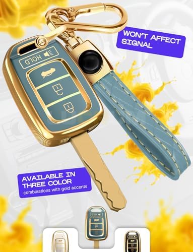Lucrum Compatible with Honda Key Fob Cover & Keychain - Image 6