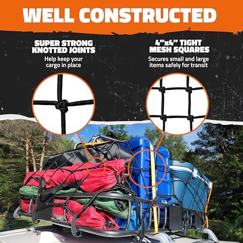 Mockins 36"x20" Heavy Duty Cargo Net - Image 2