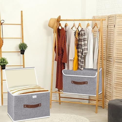 Yawinhe Collapsible Storage Bins, 13.0x9.0x7.9in - Image 5
