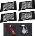 Universal Mesh Cargo Net Storage Net Wall Sticker Organizer Pouch Bag Storage by DIMIK