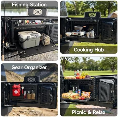 HOCHO Fit for Bronco Tailgate Table, Upgraded Heavy Duty 2-Layers No Drilling - Image 5