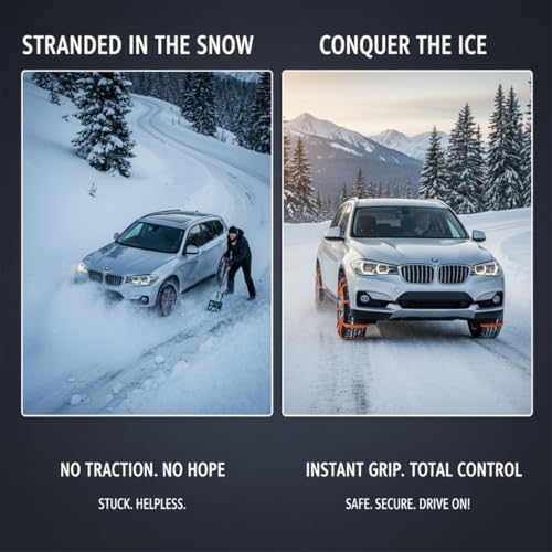 10/20/30/40PCS Universal Anti-Skid Snow Tire Chains, 2026 New Reusable - Image 6