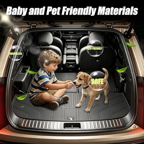 GYGY Custom Fit All-Weather TPE Cargo Mat & Backrest Mat Set - Image 6