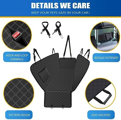 Dog Car Seat Cover for Back Seat - Image 3