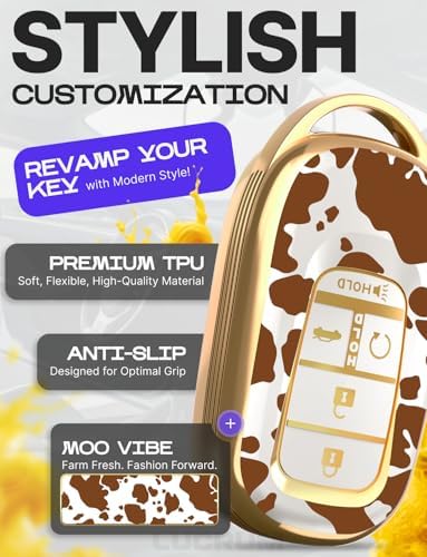 Lucrum Compatible with Honda Key Fob Cover & Keychain - Image 3