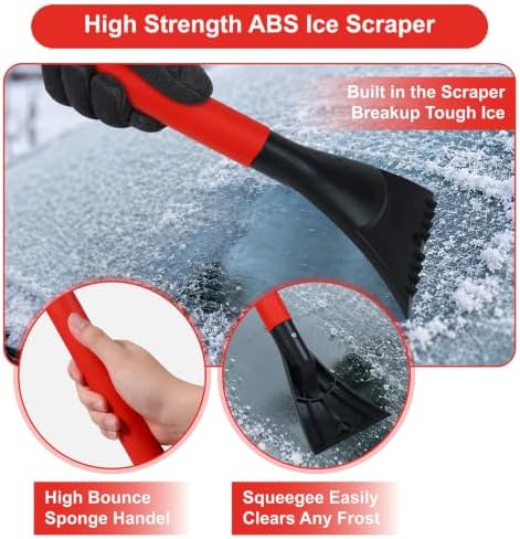 Conliwell 27" Snow Brush with Ice Scraper - Image 5