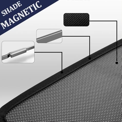 FEISHILINIYA Magnetic Car Side Window Sunshades - Image 4