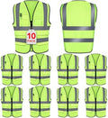 XPCARE Reflective Safety Vests For Women Men, High Visibility Security Vest by XPCARE