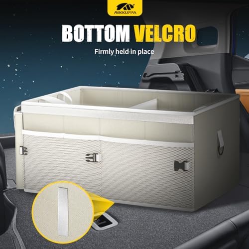 MIKKUPPA Trunk Organizer with Lid - 65L Collapsible Car Organizer - Image 3