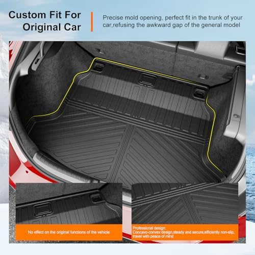 powoq Cargo Mat Trunk Mat Compatible - Image 2