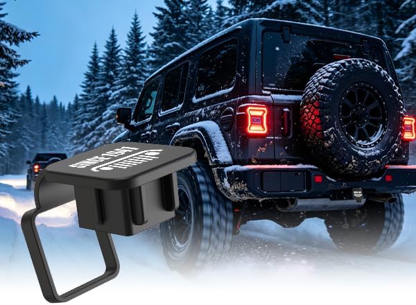 Trailer Hitch Cover 2 inch, Rust Free Hitch Covers Fit - Image 6