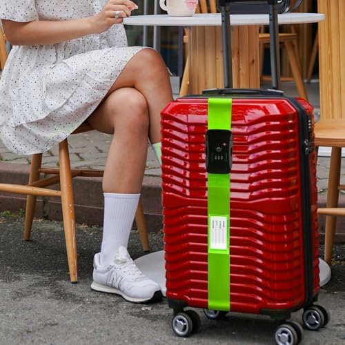 Veki Travel Luggage Straps for Suitcases, TSA Approved - Image 7