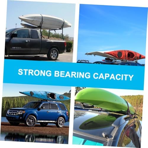 2 Pack J Shaped Kayak Roof Rack, J Form Canoe Snowboard Carrier Bracket - Image 4