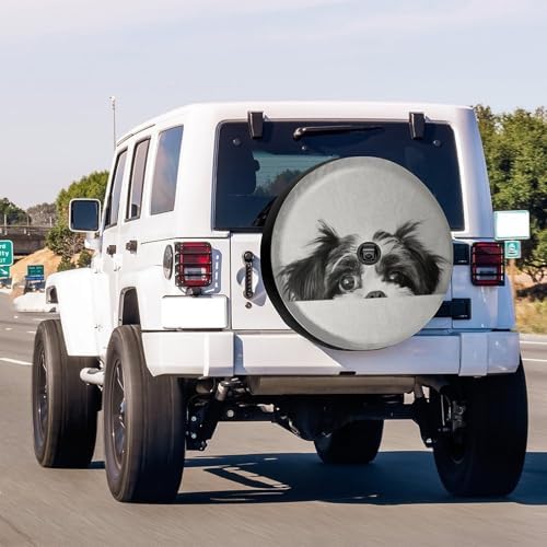 Puppy Peeks Out Spare Tire Cover - Image 2