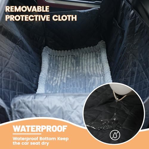 2-in-1 Dog Car Seat Cover & Dog Car Pet Bed Mat - Image 3