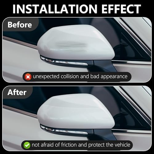 DGSL Car Door Edge Guards Door Sill Protector, 1.2In x 33Ft 5D Carbon Fiber Car - Image 5
