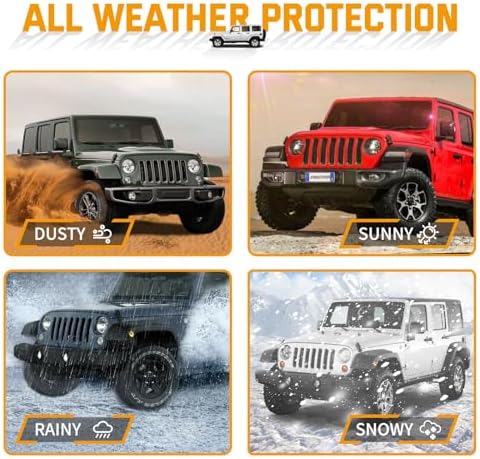 Door Sill Guards Kit Rubber Door Entry Guards Protector Wrangler JK Unlimited - Image 7