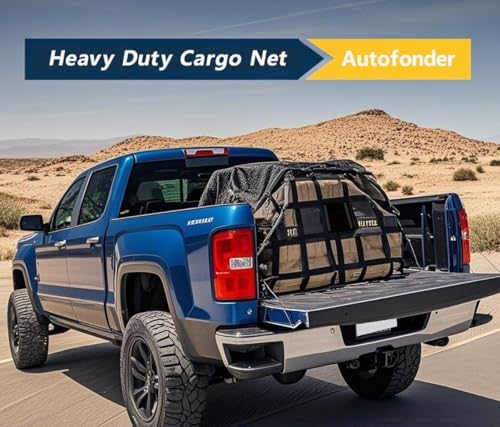 Cargo Net for Pickup Truck Bed Adjustable 42"x50" - Image 7