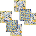 Ritz 6-Piece Ditzy Flowers Microfiber Dish Cloth Set – Vibrant Blue & Yellow by RITZ