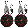 Fondwell Rope Tie Downs Small Ratchet Straps, Adjustable Grow Light Hangers by Fondwell
