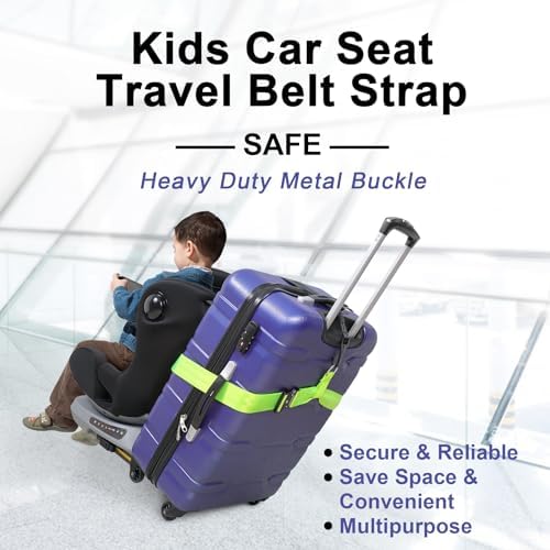 Vigorport Travel Belt, Luggage Strap Convert Carry-on Luggage into Airport - Image 6