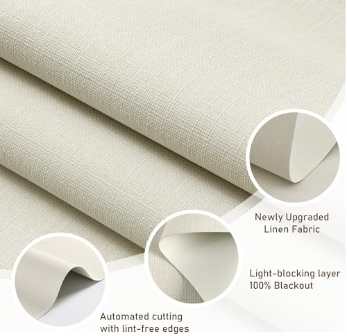 AOSKY Cordless Blackout Roller Shade - Image 2