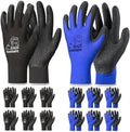 toolant Crinkle Latex Work Gloves, 12 Pairs by toolant