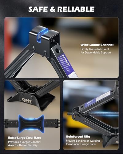 OMT 2 Ton Scissor Jack, 4409 Lb. - Image 3