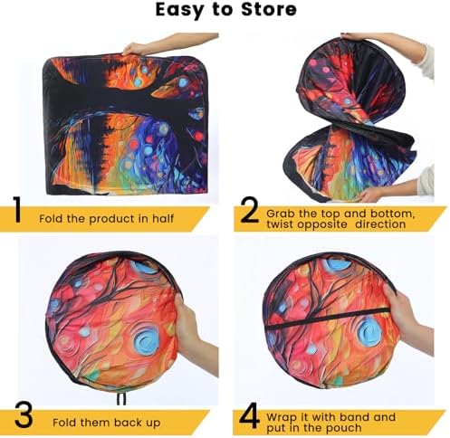 Windshield Sun Shade, Reflective Car Sunshade Blocks Heat, 57 x 31.5 in - Image 5