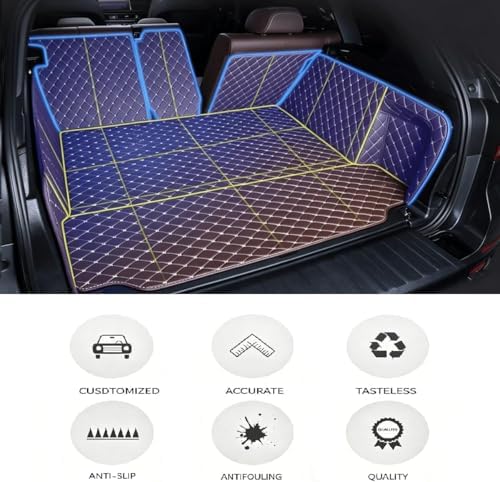 Trunk Mat Compatible with 2017-2025 Mazda CX-5 Cargo Mat Full Coverage Cargo - Image 6