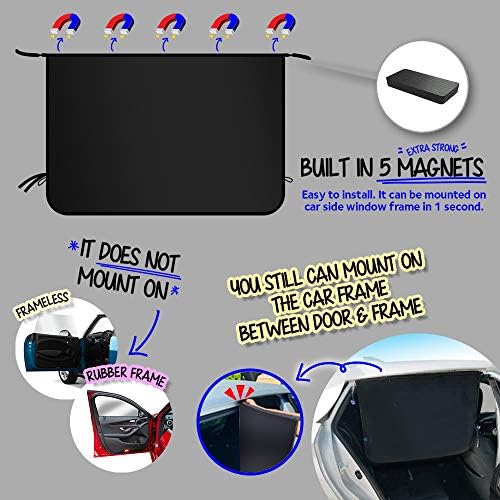 Car Side Window Sun Shade - Image 2