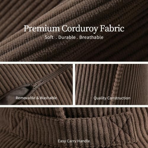 Pat. Pend. Corduroy Lumbar Support Pillow - Image 4