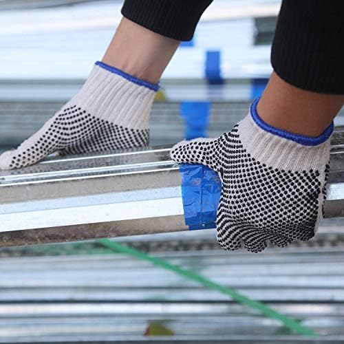 Evridwear Cotton Polyester String Knit Shell Safety Protection Work Gloves - Image 3