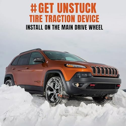 2PCS Strong Grip Tire Traction Straps, Emergency Anti Skid Straps - Image 5