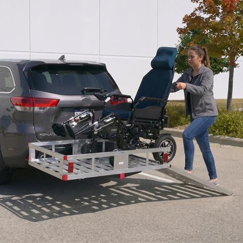 50" Aluminum Wheelchair Carrier - Image 2