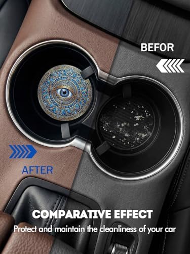 WOCOCN Car Coasters for Cup Holders - Image 4