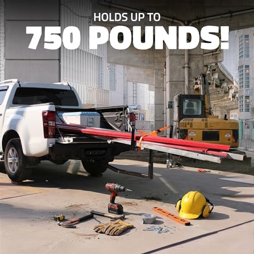 Mockins 750 Lbs Cap Truck Bed Extender Hitch Mount | 2-in-1 All-Weather Steel - Image 4