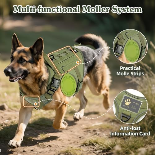 VavoPaw Heavy Duty Tactical Dog Harness - Image 6