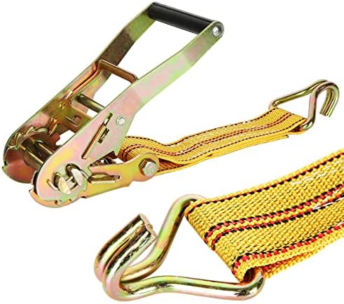 4 Pack 2" x 20 ft Ratchet Straps - Image 3
