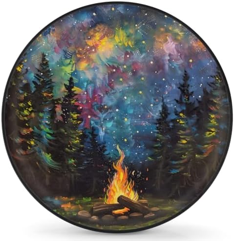 Galaxy Forest Spare Tire Cover Dust-Proof Wheel Protector by Unknown