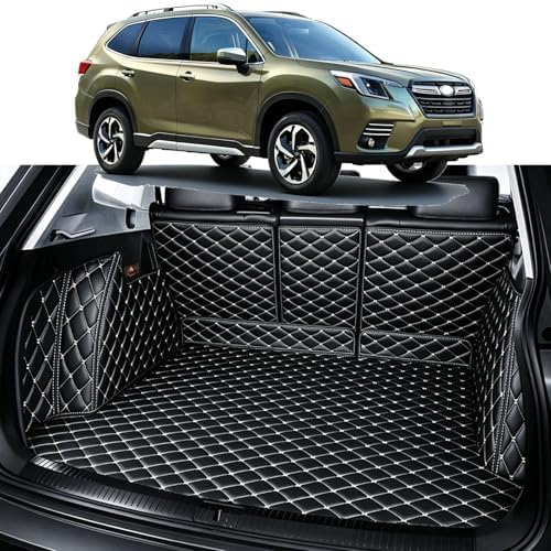 Trunk Mat Compatible with 2019-2024 Subaru Forester Cargo Mat Full Coverage by Unknown