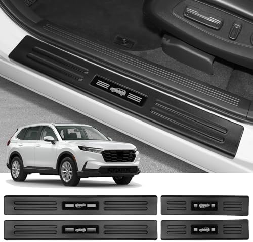 4PCS Door Sill Protector for Honda CRV 2026 2025 2024 2023 Hybrid Accessories by Bercicci