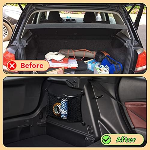 Frienda 2 Pcs Small Cargo Net Boat Storage Mesh Netting, 17.7 X 9.8 Inches - Image 5
