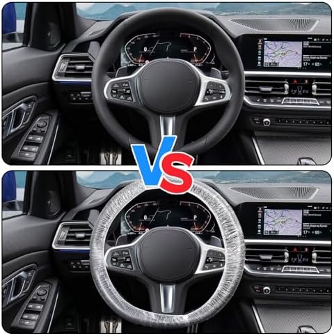 100PCS Disposable Steering Wheel Covers, Disposable Steering Wheel Protector - Image 5