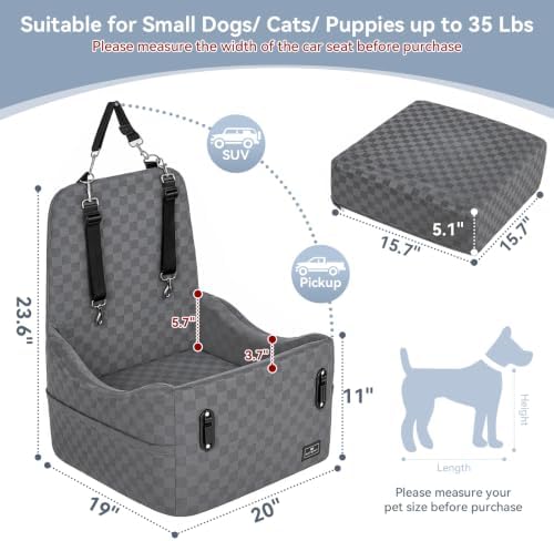 PETSFIT Pet Car Seat with Patented Safety System - Image 5