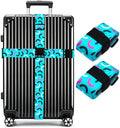 Luggage Straps for Suitcases TSA Approved Easy Pack Organized Suitcase Strap by XiOiOiX