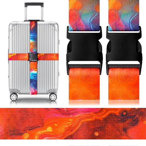 Gutsdoor Luggage Straps for Suitcases Adjustable Travel Belt, Connector Holds by Gutsdoor