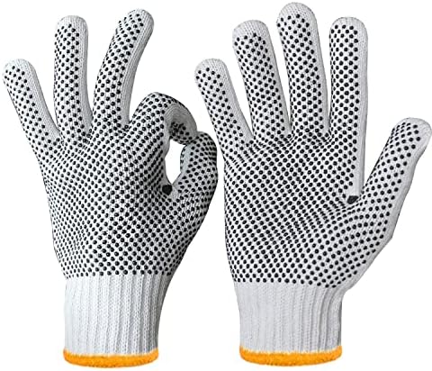 Evridwear Cotton Polyester String Knit Shell Safety Protection Work Gloves - Image 2