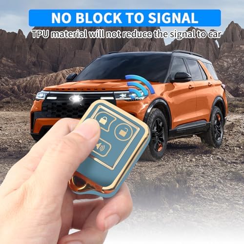 QBUC for Ford 3 Buttons Key Fob Cover - Image 4
