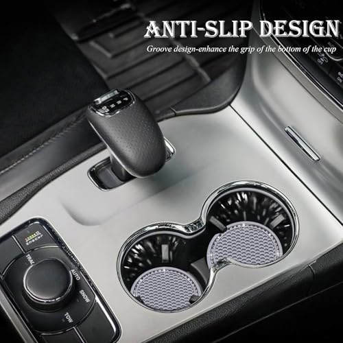 4PCS Bling Cup Holder Coaster, 2.75 Inch Auto Car Cup Holder Insert Coasters - Image 3